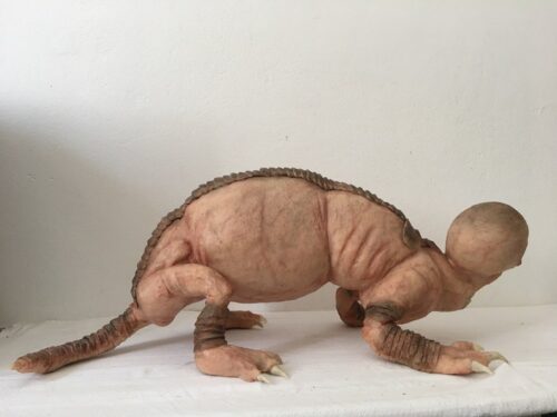 Handcrafted Armadillo Silicone Sculpture - Image 3