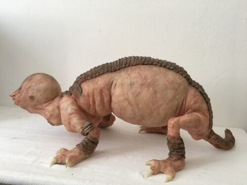 Handcrafted Armadillo Silicone Sculpture - Image 2