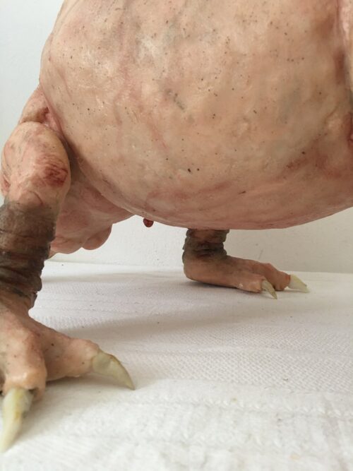Handcrafted Armadillo Silicone Sculpture - Image 6
