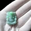 Imperial Lord Ganesha burmese jade figurine - Image 5