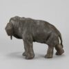 Adorable Japanese Bronze elephant statues for home - Image 5