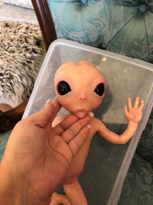 “Zara” – Bebe Reborn Alien Baby Girl Doll with Mystical Realism - Image 5