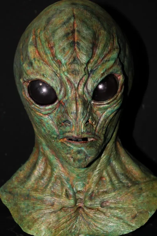 Grey Arcadian Alien Mask