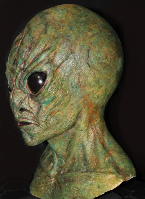 Grey Arcadian Alien Mask - Image 5