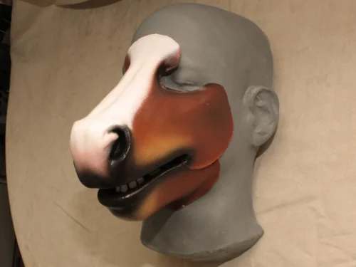 Horse - Donkey Muzzle Latex Mask - Image 4