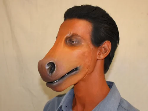 Horse - Donkey Muzzle Latex Mask - Image 2