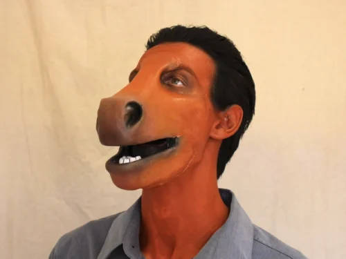 Horse - Donkey Muzzle Latex Mask - Image 3