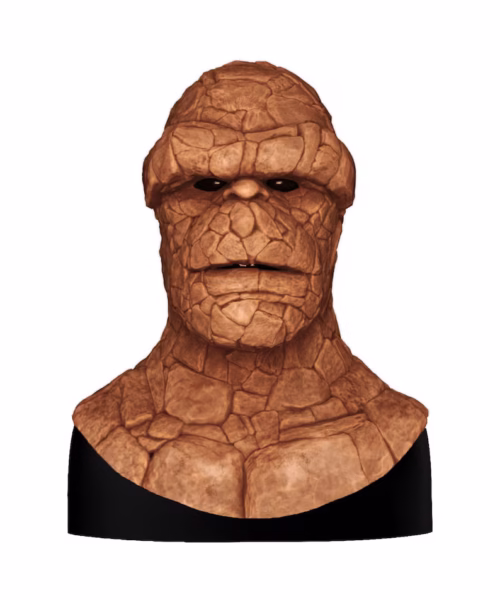 Rock Thing Fantastic Four Mask