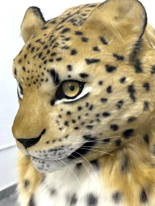 Realistic leopard fursuit head - Image 2