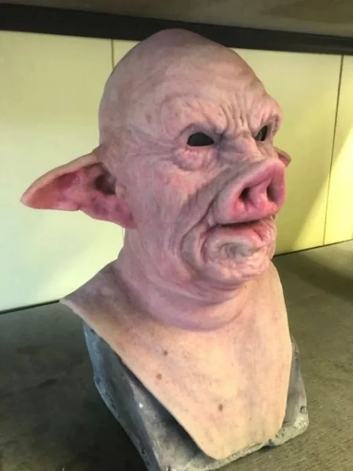 Crummy Bacon Pigman Silicone Mask