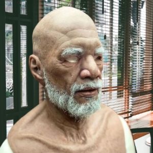 High-Quality Realistic Old Man Silicone Mask