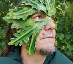 White Oak Green Leaf Mask