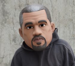 Custom Handcrafted Silicone kanye west Mask