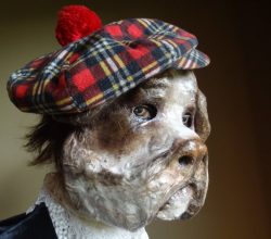 Halloween English Bulldog mask