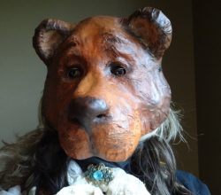 Masquerade bear mask