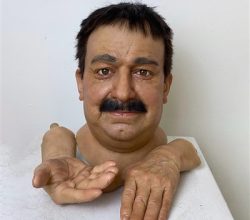 Hyperrealist silicone sculpture Figures