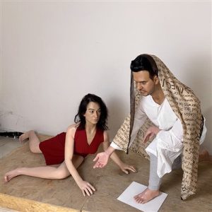 Hyperrealism figures for international art galleries and exhibitions