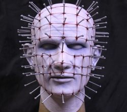 Frightful Pinhead Hellraiser silicone horror mask