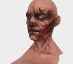 Scary Customizable Creepy Disguise Mask