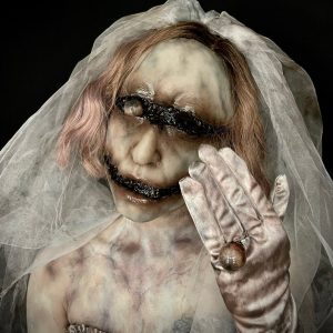 Detachable Eyeballs Silicone Zombie Mask