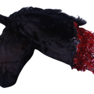 realistic Severe Horse Head Prop