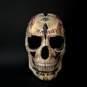Memento mori skull mask