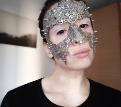 Exquisite Metal Filigree Mask