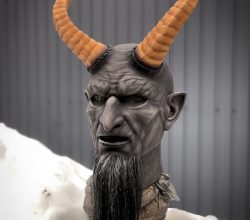 Unforgettable Krampus Silicone Mask