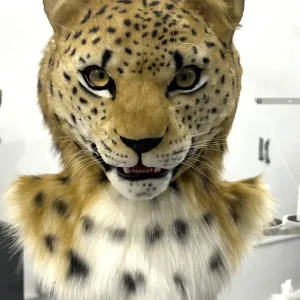 leopard fursuit head..