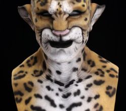 leopard mask